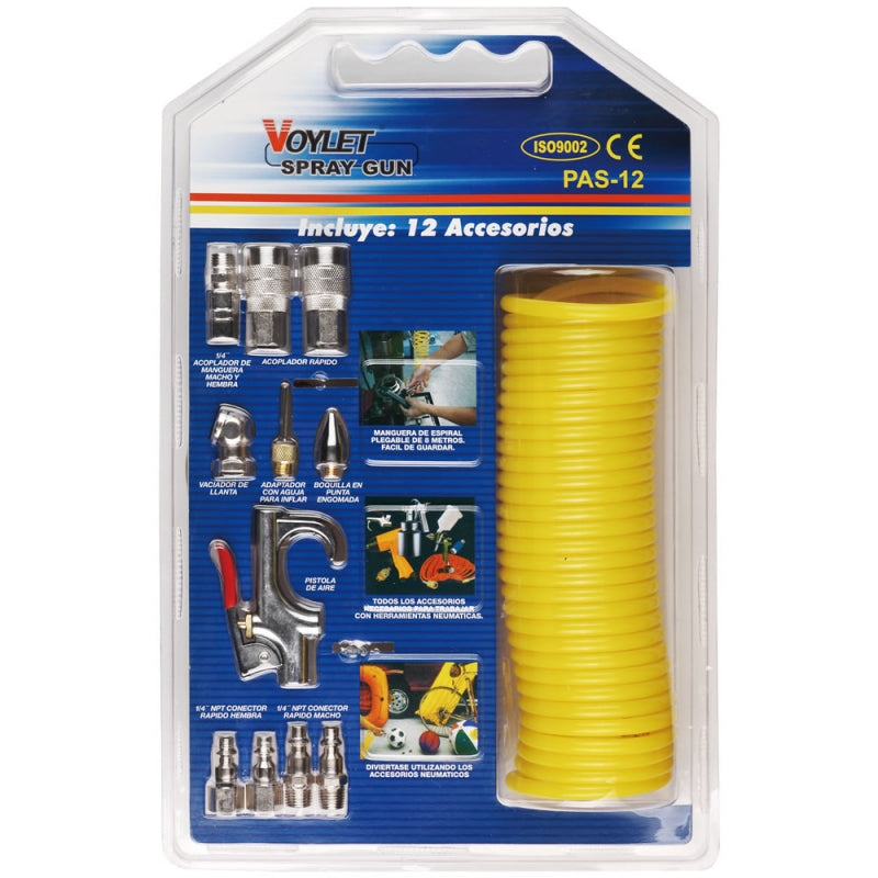 ACCESORIOS VOYLET NEUMATICO # PAS-12 JGO. 12 PZAS