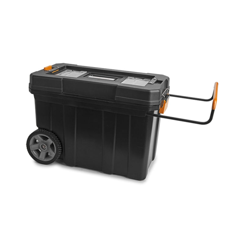 CAJA HERRAMIENTAS KENDO #90274 PLAST.C/RUEDAS 60X30X39 CM