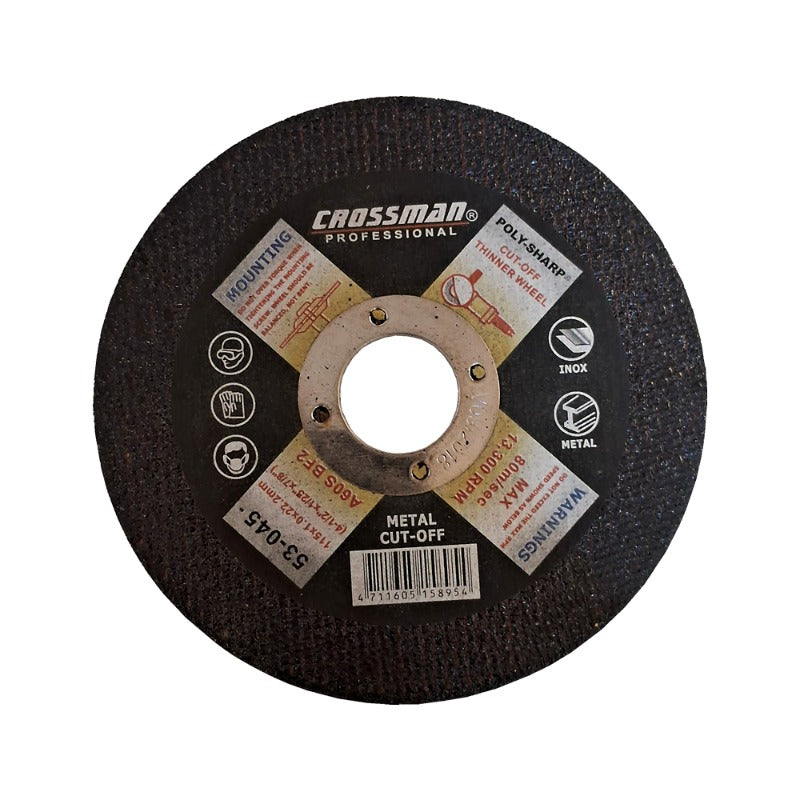 DISCO CORTAR CROSSMAN 115 X 10 X 222 MM #53-045
