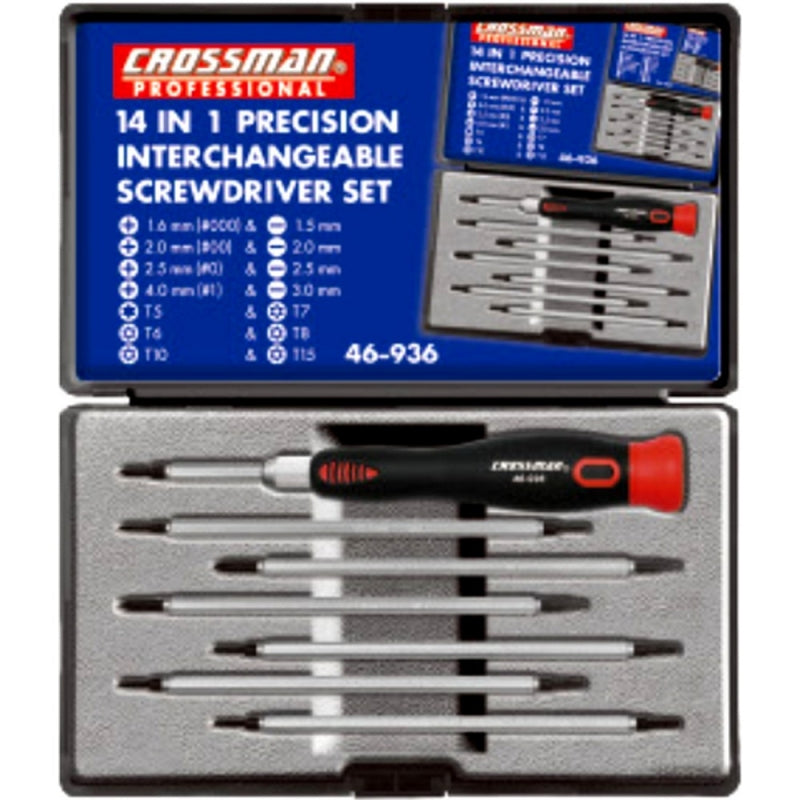 ATORNILLADOR CROSSMAN JOYERO # 46-936 - 14 EN 1