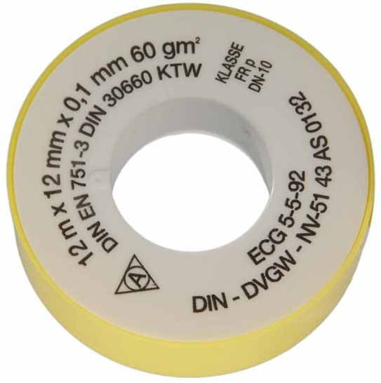 CINTA EMPAQUETADURA 1/2 X 12 MTS. GAS FRANCESA (OF)