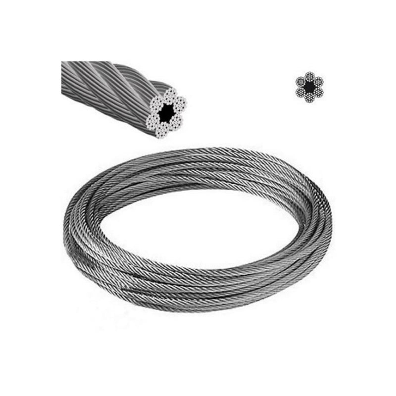 CABLE ACERO GALV 5/8 X 6 X 24 ( GRADO 150 KG/MM2)(OF)