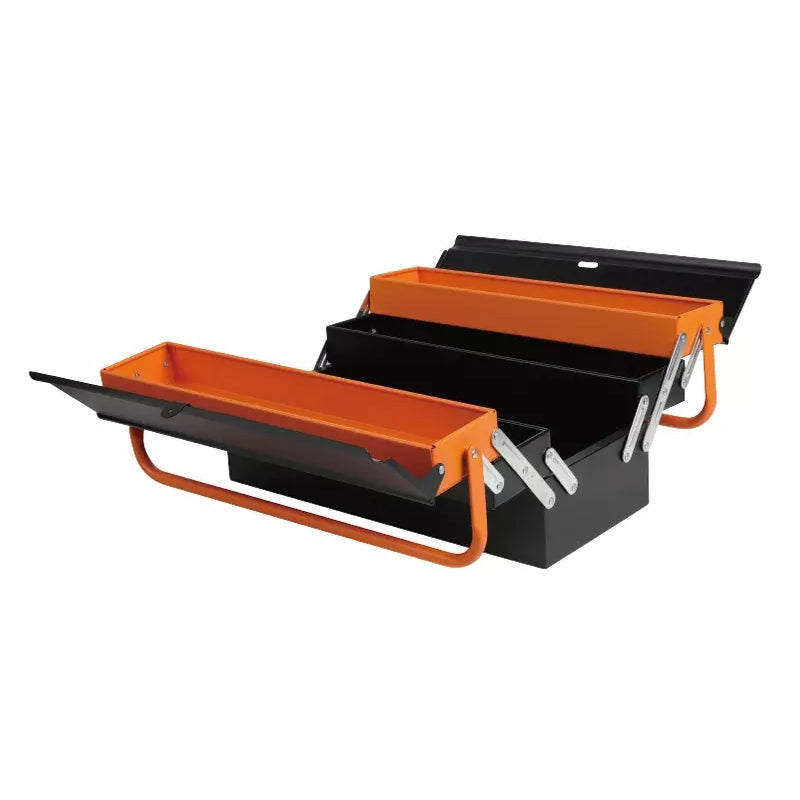 CAJA HERRAMIENTAS KENDO # 90204 METALICA 5 BANDEJAS PLEGABLES