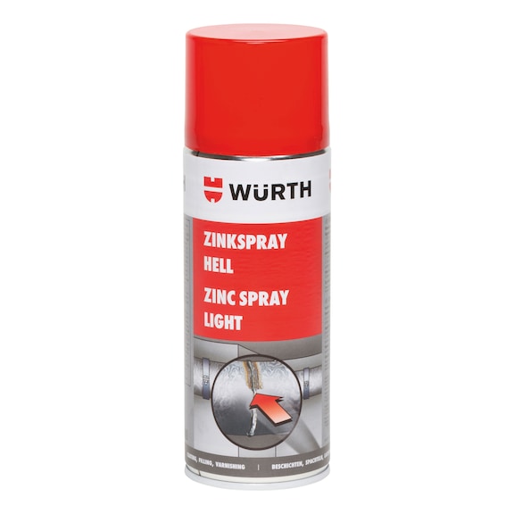 SPRAY-ZINC-CLARO-400ML - WURTH - WURTH