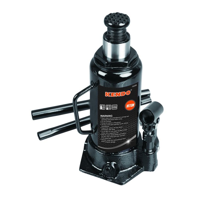 GATA GARAGE HIDRAULICA KENDO # 75208 T/BOTELLA 16 TON