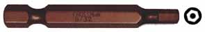 PUNTA CROSSMAN MAGNET. HEX. TAMPER PROOF H-2 1/4X50MM # 44-486 (10 UNI.) (OF)