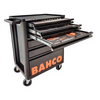 Carro Taller 6 Cajones Negro con 216 Herramientas BAHCO