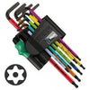 Set de Llaves Torx BO B967/9 Multicolor 9 Piezas Wera