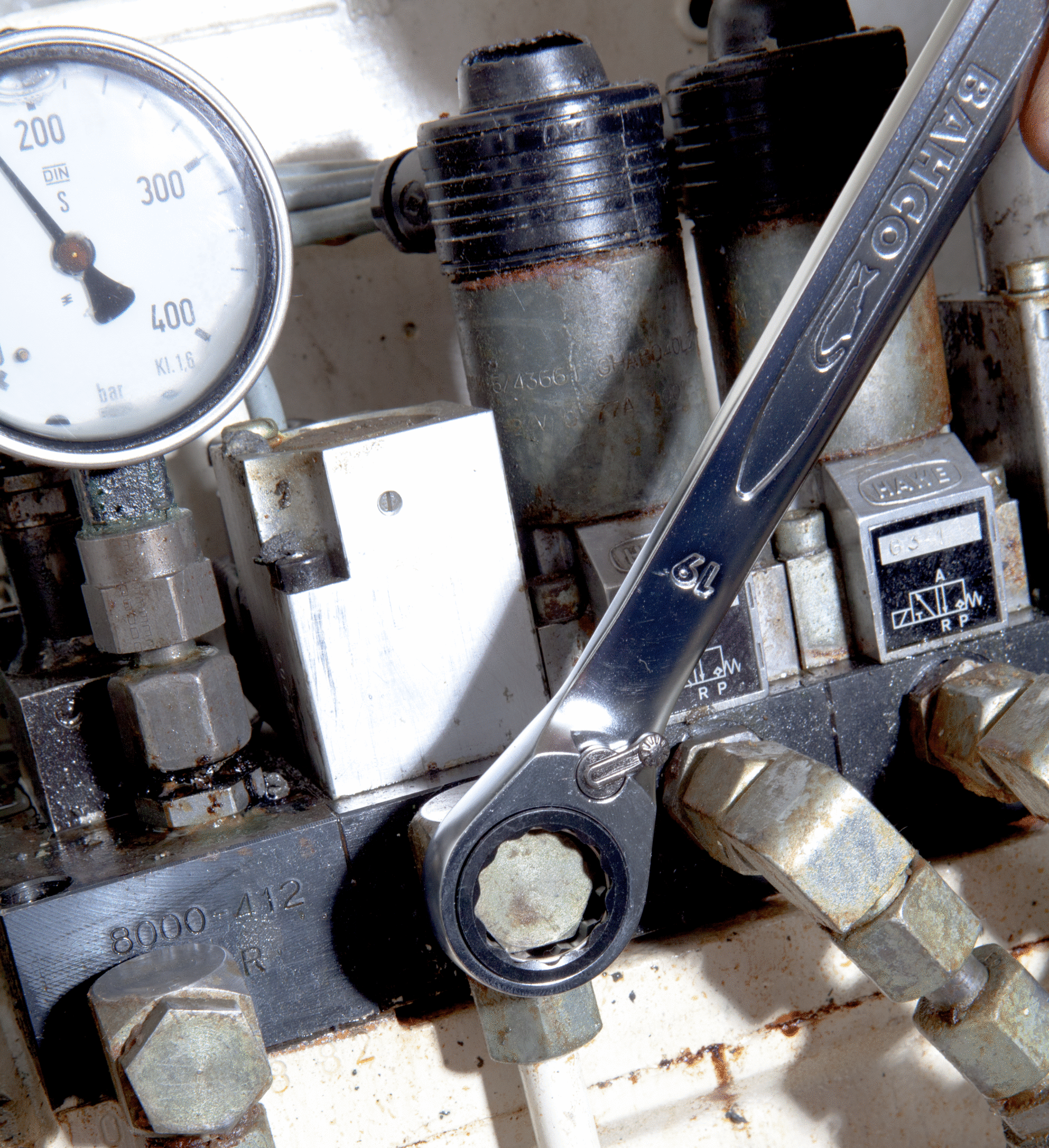 Juego Llaves Punta Corona Chicharra 12 Piezas BAHCO