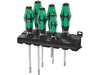 Set destornilladores Kraftform Plus 6 piezas con bandeja Wera