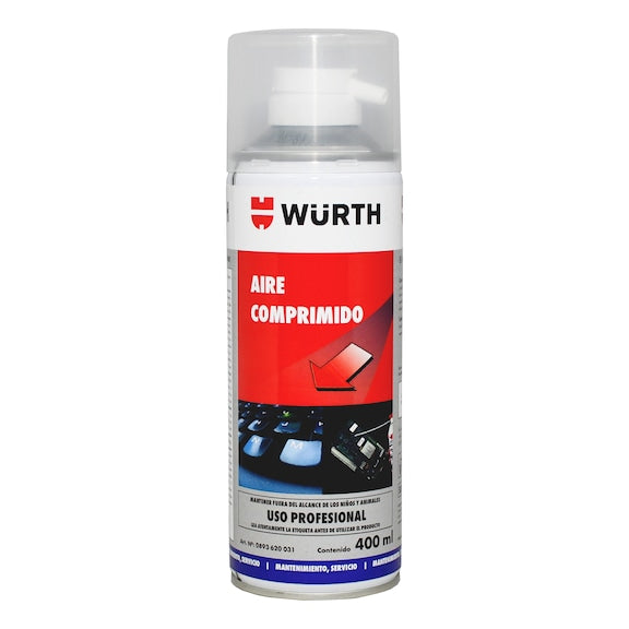 AIRE COMPRIMIDO 400ML - WURTH - WURTH
