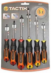 ATORNILLADOR # 205401 JGO. 6 PZAS - TACTIX