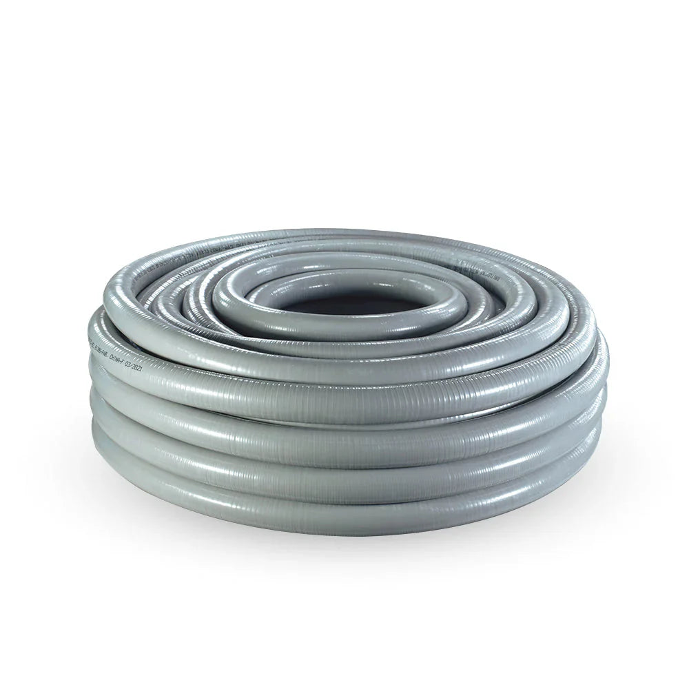 Tubo metálico flexible 50mm. rollo de 50mts.