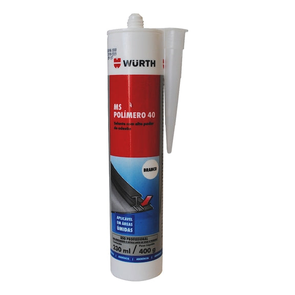 ADHESIVO MS POLIMERO BLANCO 400 GRS - WURTH - WURTH