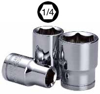 DADO CROSSMAN 1/4 DR 6 PTA. 9 MM # 96-106