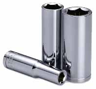 DADO CROSSMAN 1/4 DR 6 PTA. LARGO 12 MM # 96-100