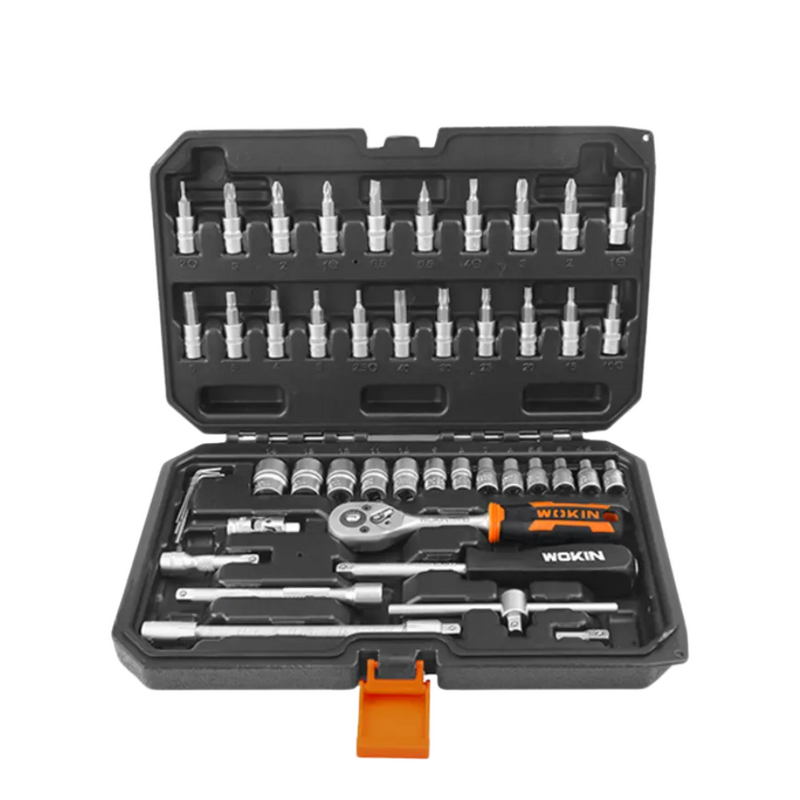 juego de dados 1/4 con chicharra. 46 Piezas (155146) WOKIN