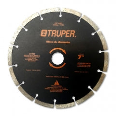 DISCO CORTAR TRUPER DIAMANTADO SEGMENT # DID-345 (DDT-829D) 4.1/2 (11582)