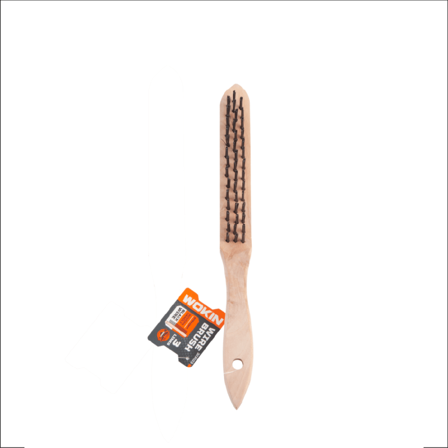 Escobilla de Acero con Mango 3 Líneas - WOKIN