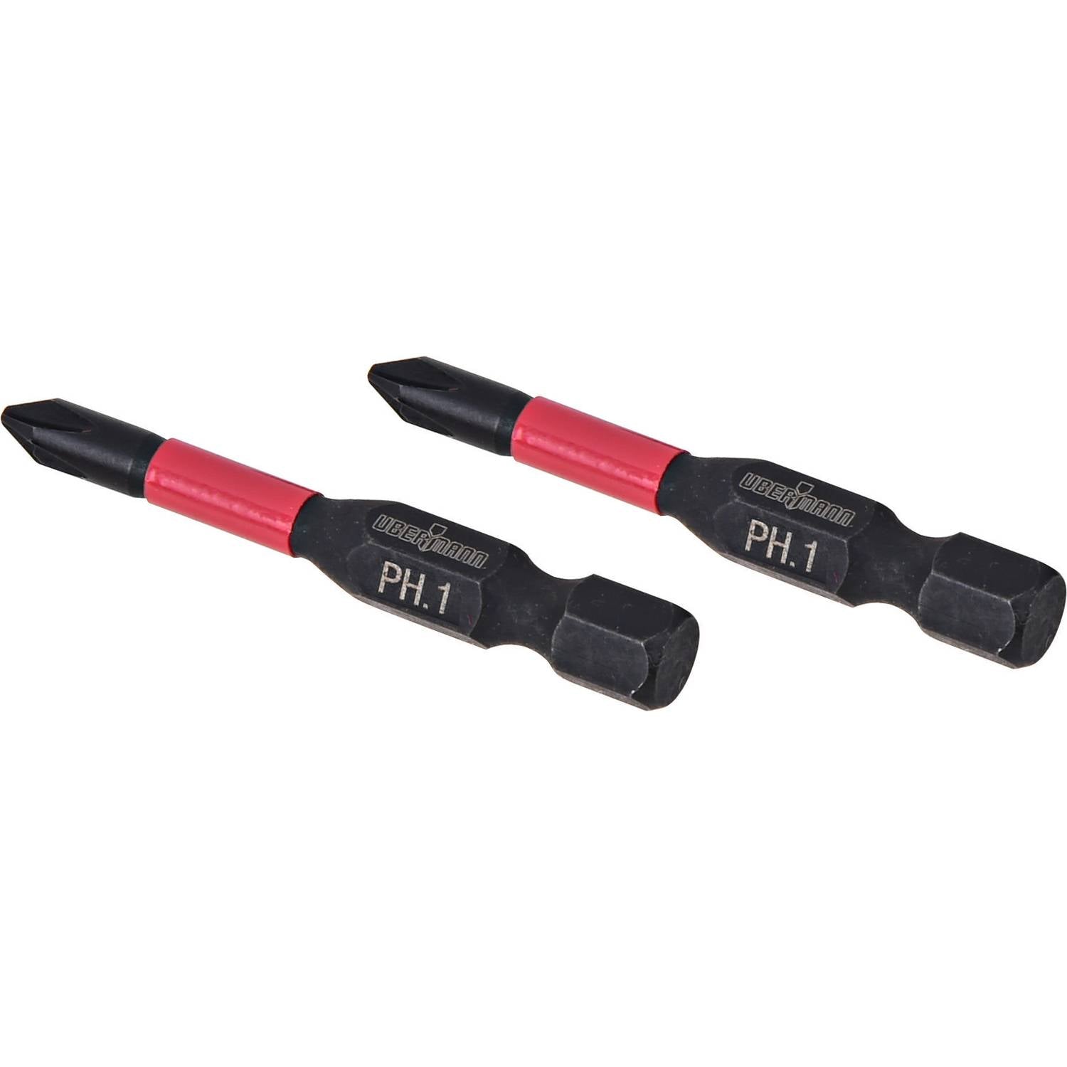 Set de puntas de impacto cruz PH1 50 mm 2 piezas