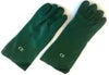 GUANTE DOBLE PVC VERDE ANTIDESLIZANTE 35 CMS.