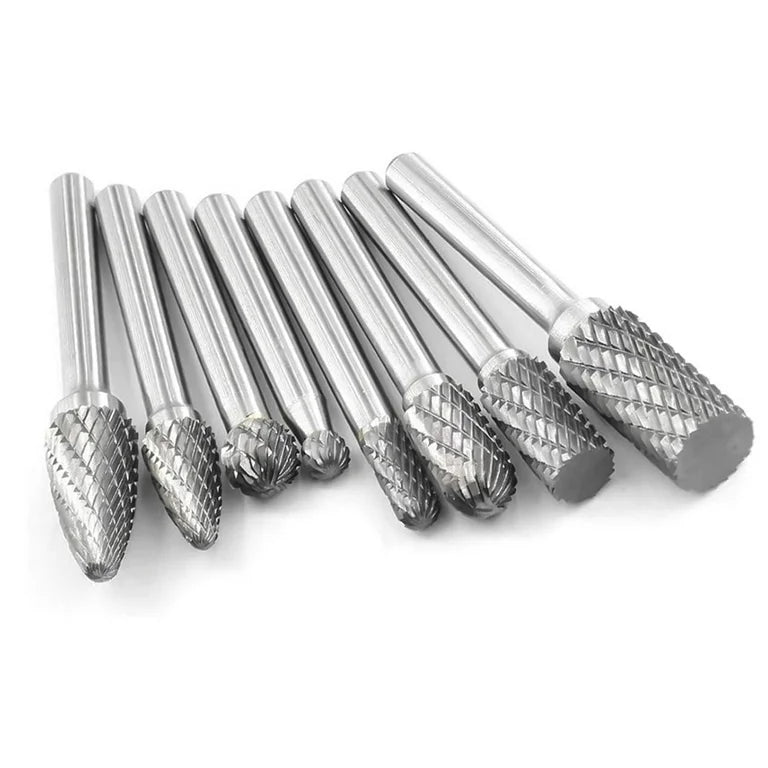 FRESAS ROTATIVAS TRUPER 1/4 CARBURO TUNGSTENO JGO.6 PZAS #JLR-6 (103503)