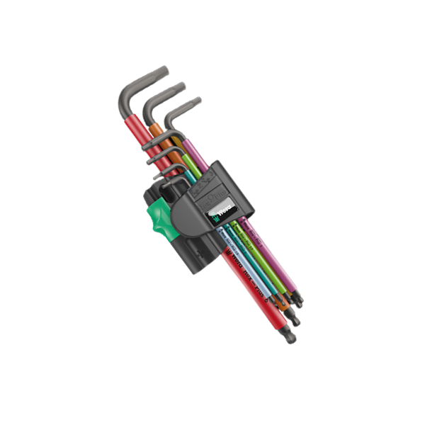 Set de Llaves Hexagonales blacklaser 950/9 Hex Plus 9 Piezas Wera