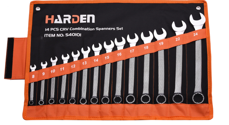 Set de Llaves punta corona 14 piezas Harden