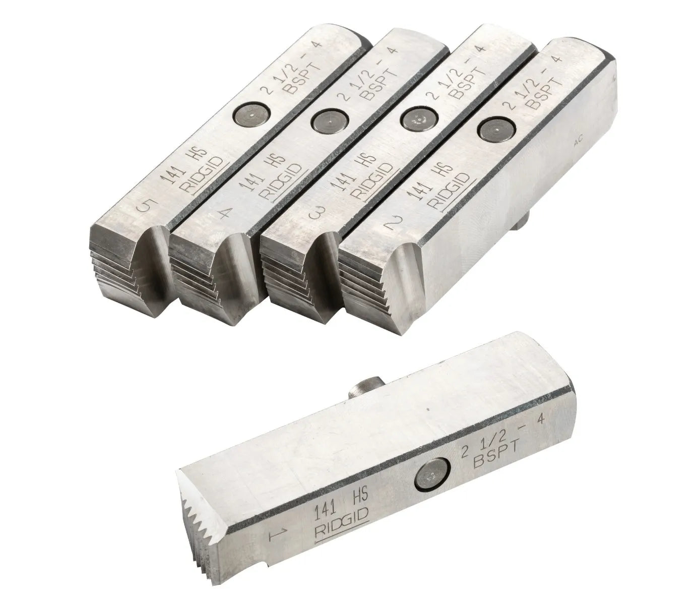 Jgo. peines terraja #141 de 2.1/2-4 bspt (66625) - RIDGID