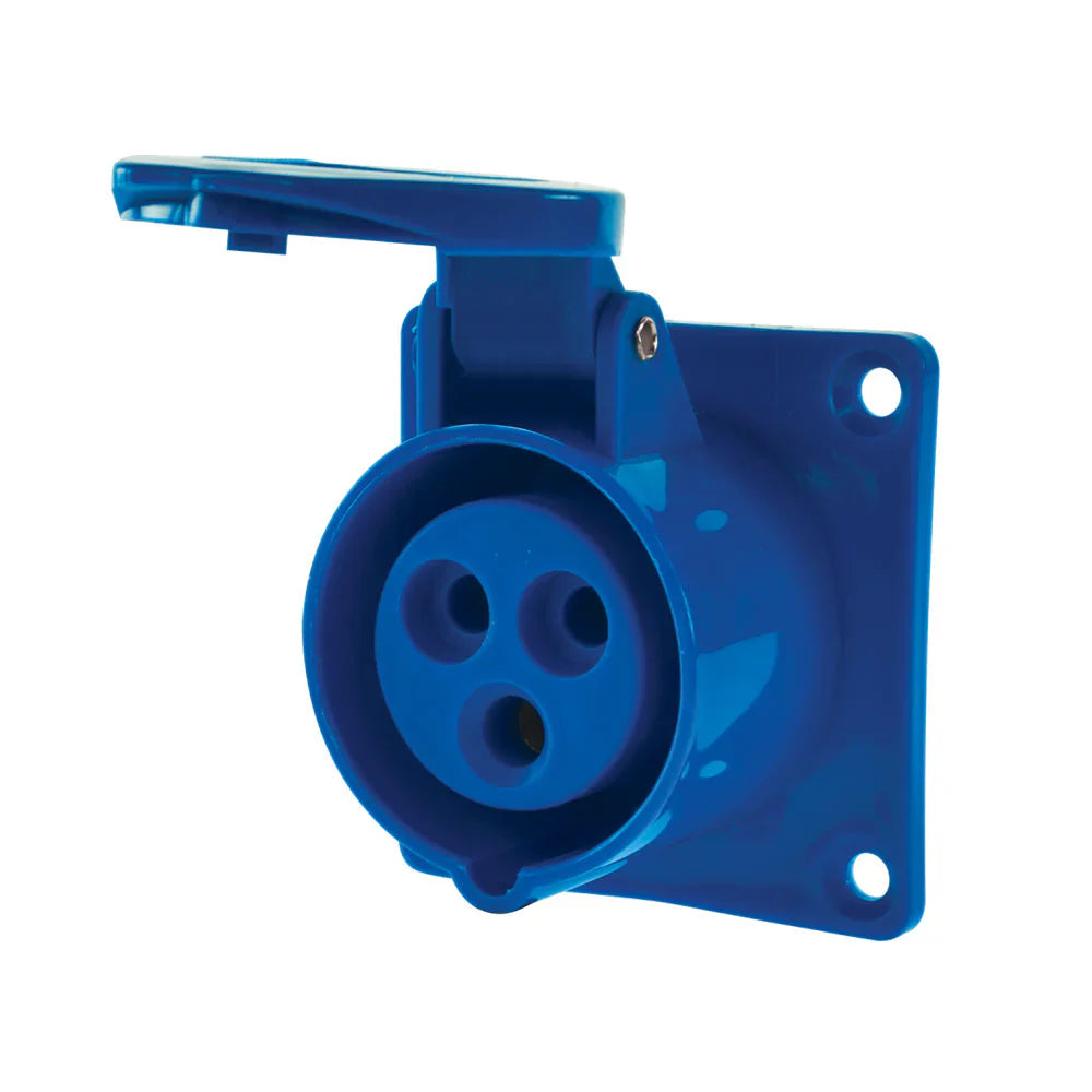 Enchufe industrial hembra embutida IP44 16A