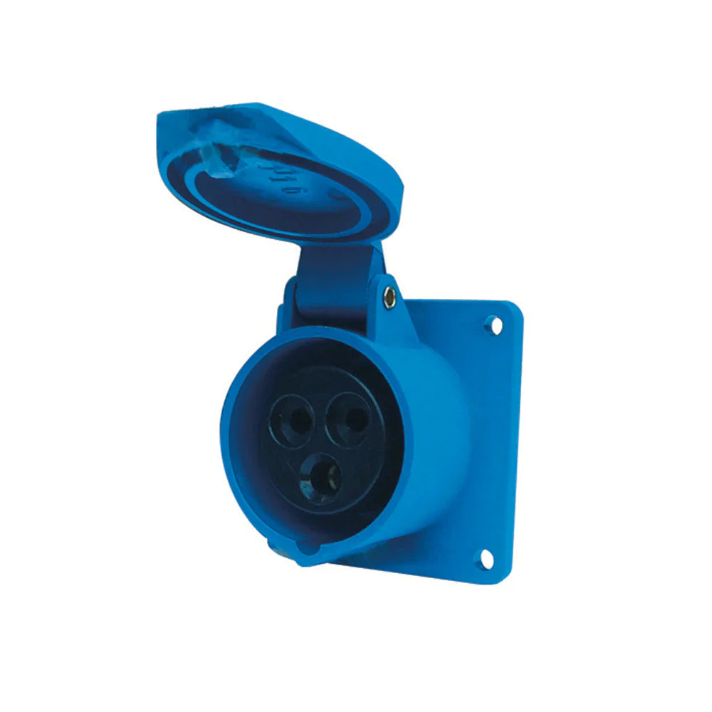 Enchufe industrial hembra embutida IP44 32A