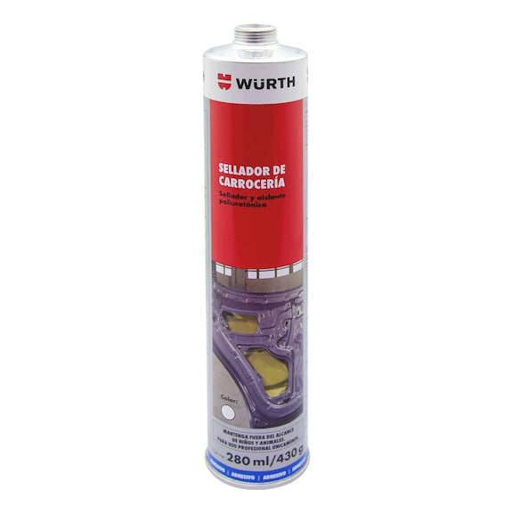 ADHESIVO SELLADOR PU BLANCO 280ML - WURTH - WURTH
