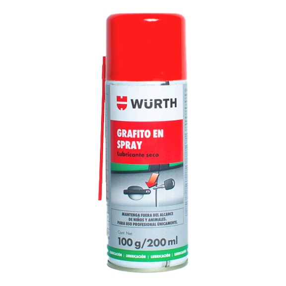 GRAFITO EN SPRAY 200 ML - WURTH - WURTH