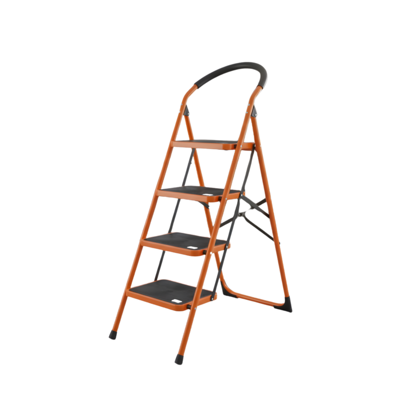 Escalera de Acero 4 Peldaños Wokin