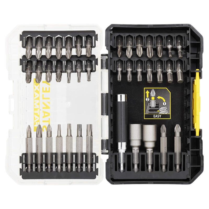 Jgo puntas p/atornillar 40 pz (sta88560-xj) - STANLEY