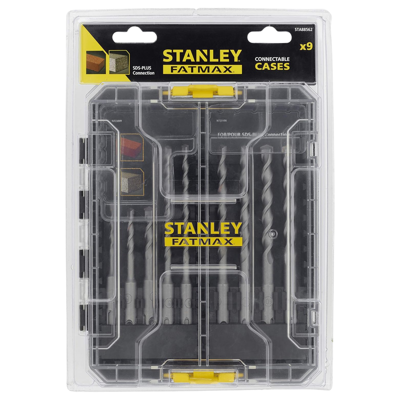 Jgo brocas sds-plus 9 pz (sta88562-xj) - STANLEY