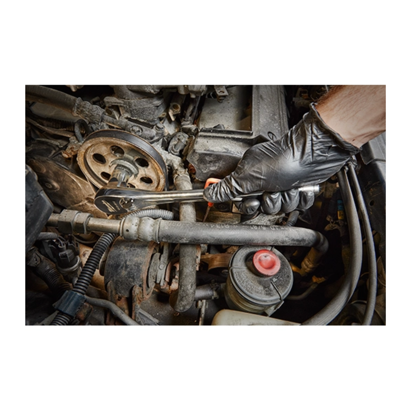 Juego de llaves de carraca y llaves de vaso de 47 piezas 1/2" con accionamiento métrico - MILWAUKEE