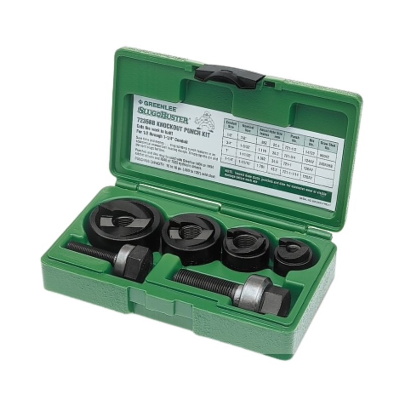 Jgo. sacabocados manual 1/2 - 2 ac (7238sb) - GREENLEE