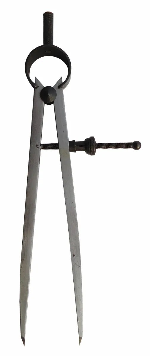 COMPAS RECTO ACERO DE 12 300MM. (7406)