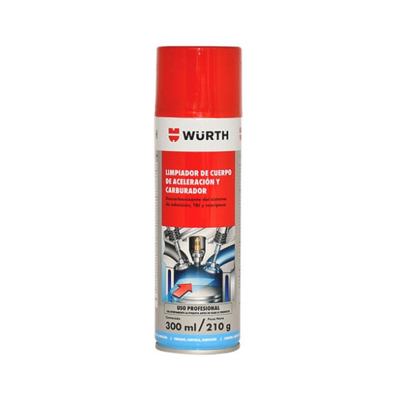 LIMPIA. CUERP. ACELE. Y CARB. 300ML/210G - WURTH