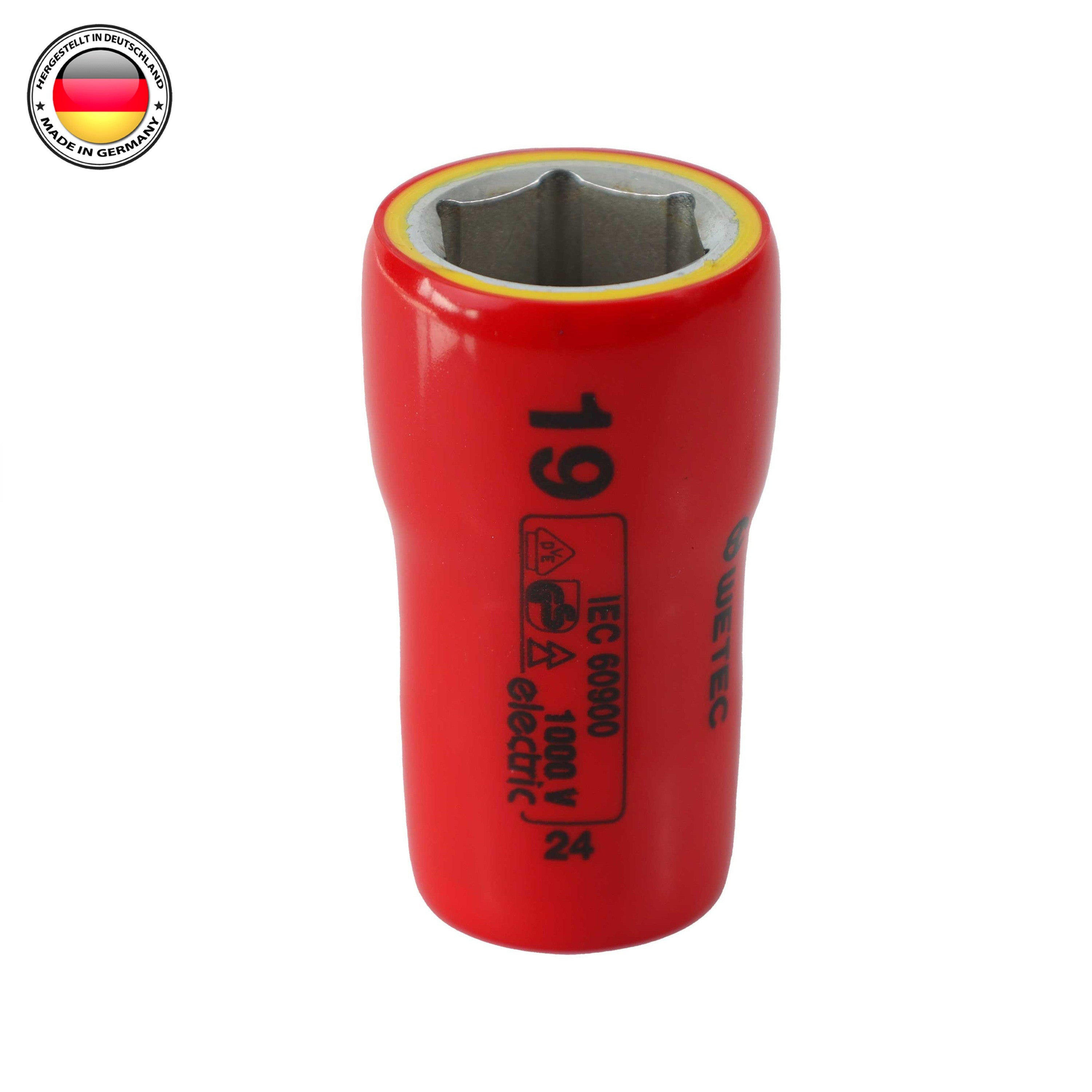 Dado hexagonal 1/2 1000V aislado WETEC