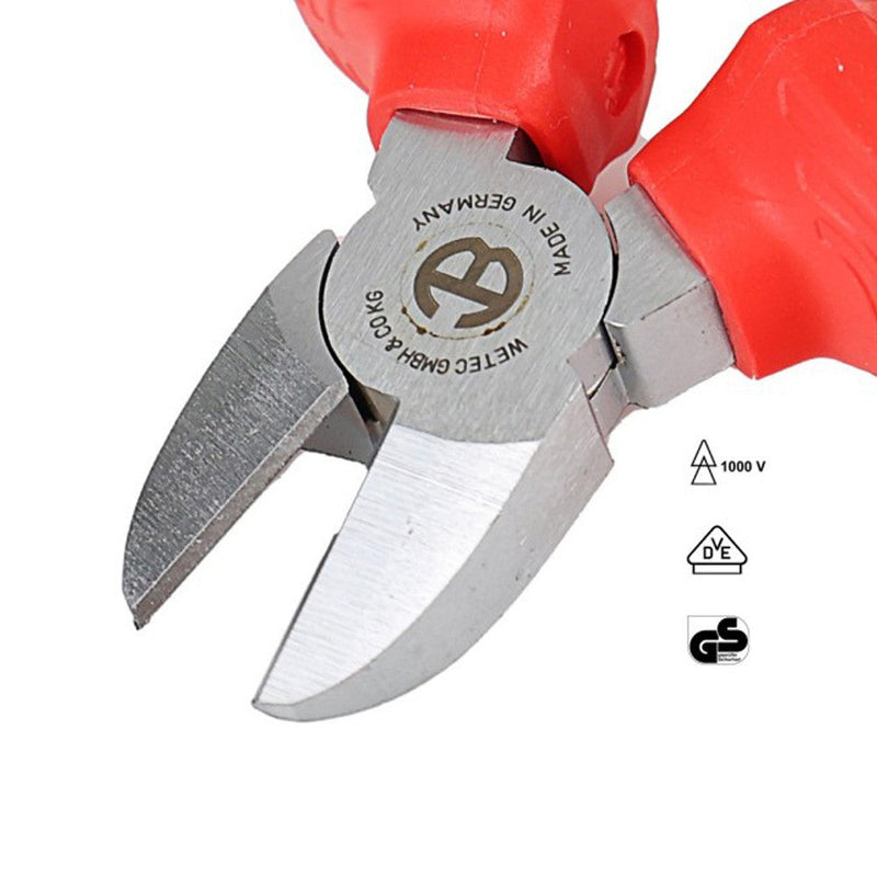 Alicates de corte diagonal aislada WETEC