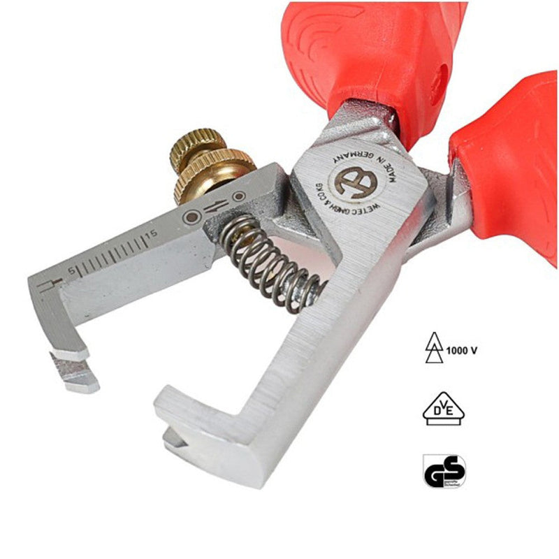 Alicates pelacables aislado WETEC