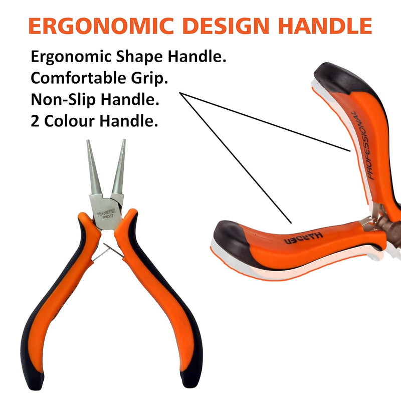 Mini Alicate de punta redonda 4.5″ Harden