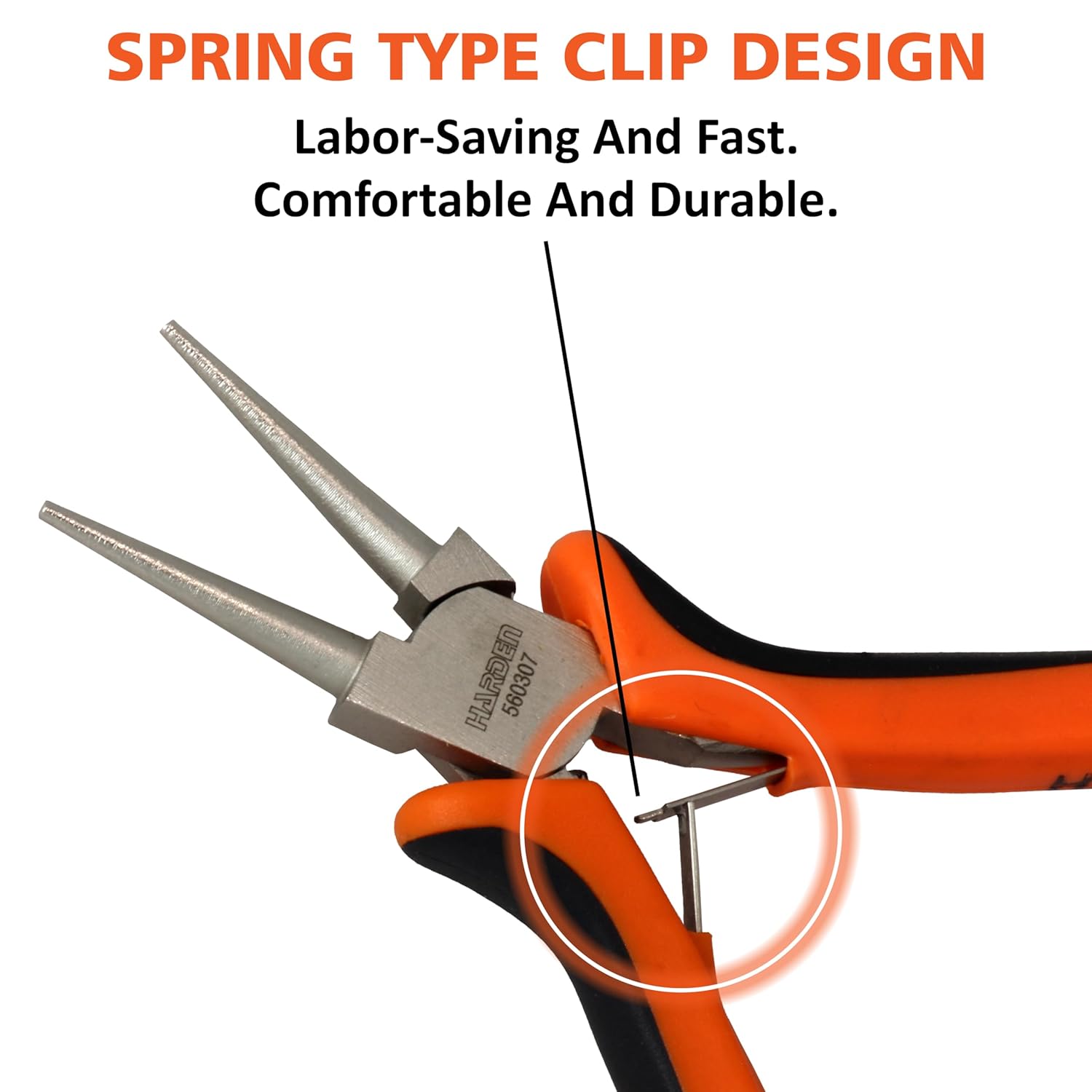 Mini Alicate de punta redonda 4.5″ Harden