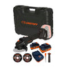 Kit profesional esmeril angular inalámbrico 45 18V