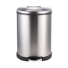 BASURERO ACERO INOXIDABLE CON PEDAL 50 LTS SOIN