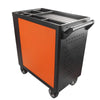 Carro porta herramientas para taller 6 cajones 163 piezas Wokin