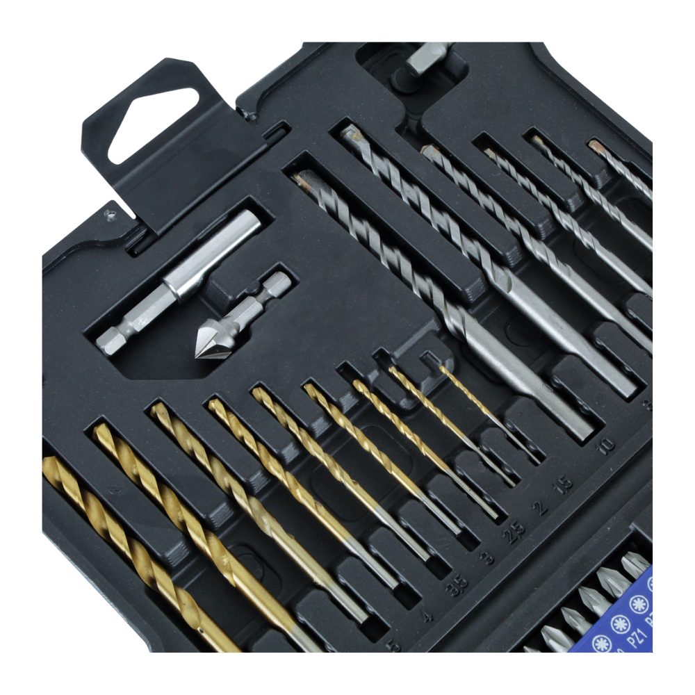 JUEGO DE BROCAS PARA TALADRO 51 PIEZAS