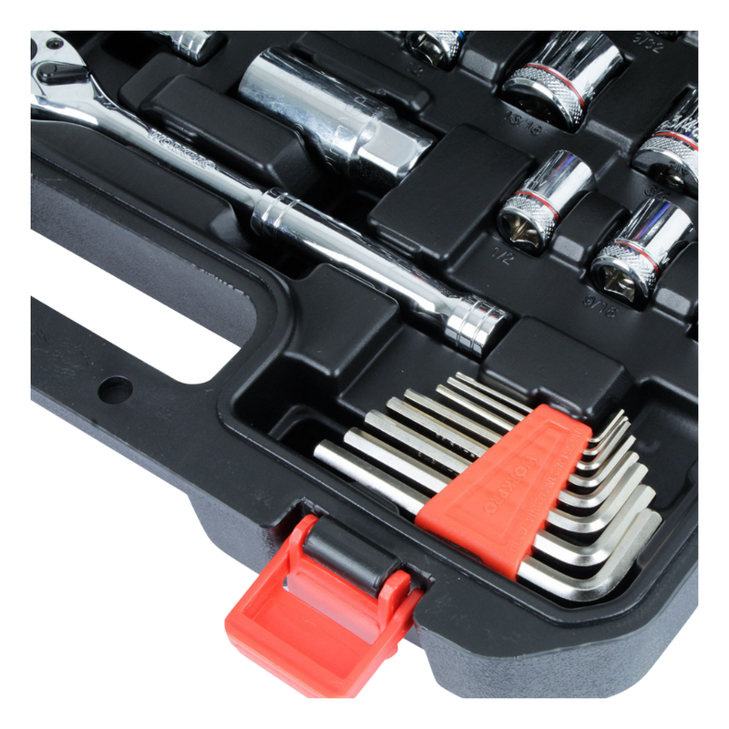 JUEGO DADOS COMBINADOS 1/4 3/8 101 PIEZAS